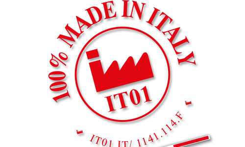 certificazione 100% Made in Italy - Sistema IT01